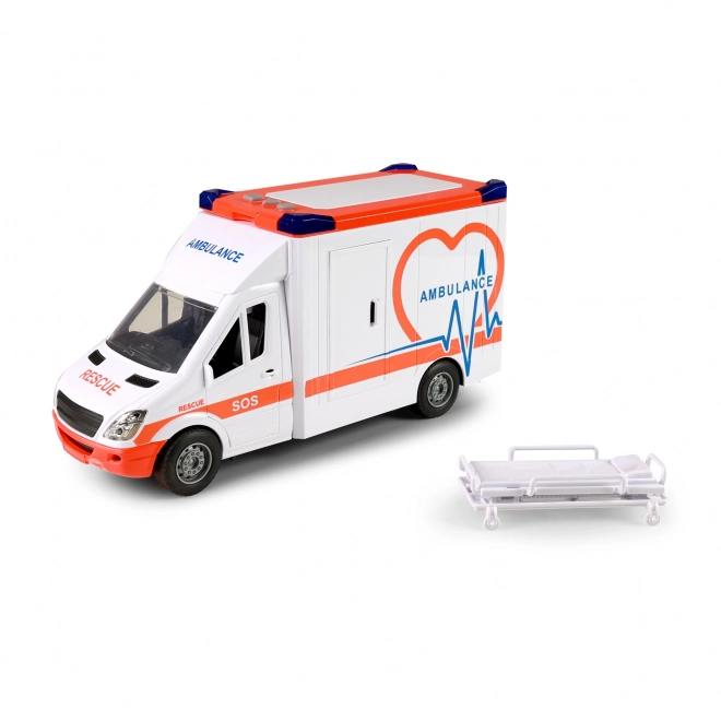 Rescue Ambulance Toy with Sound and Light