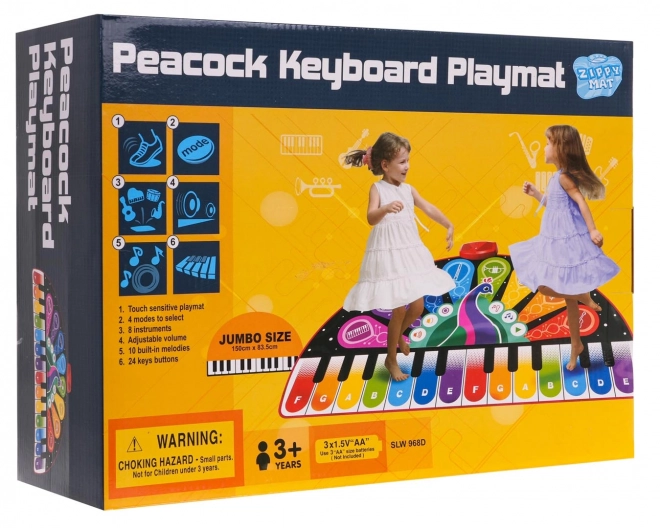 Musical Playmat with Keyboard for Kids