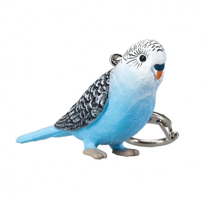 Mojo Keychain Blue Budgie