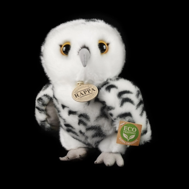 White Plush Owl Eco-Friendly