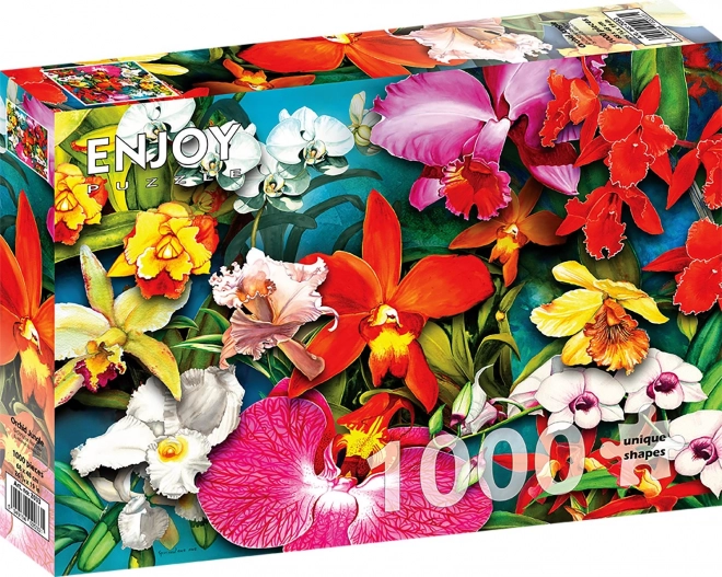 Enjoy Jungle Orchids Puzzle 1000 Pieces