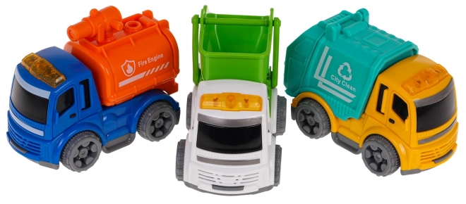 city vehicles toy set