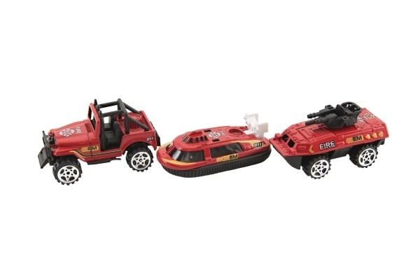 Firefighter Cars Toy Set