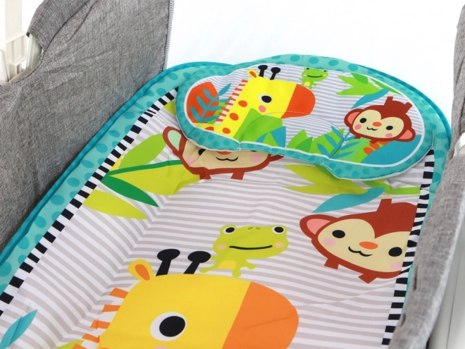 Multifunction Baby Bouncer and Play Mat with Sound and Vibration