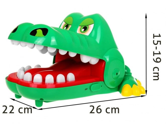 Dentist Crocodile Interactive Skill Game for Kids 3+