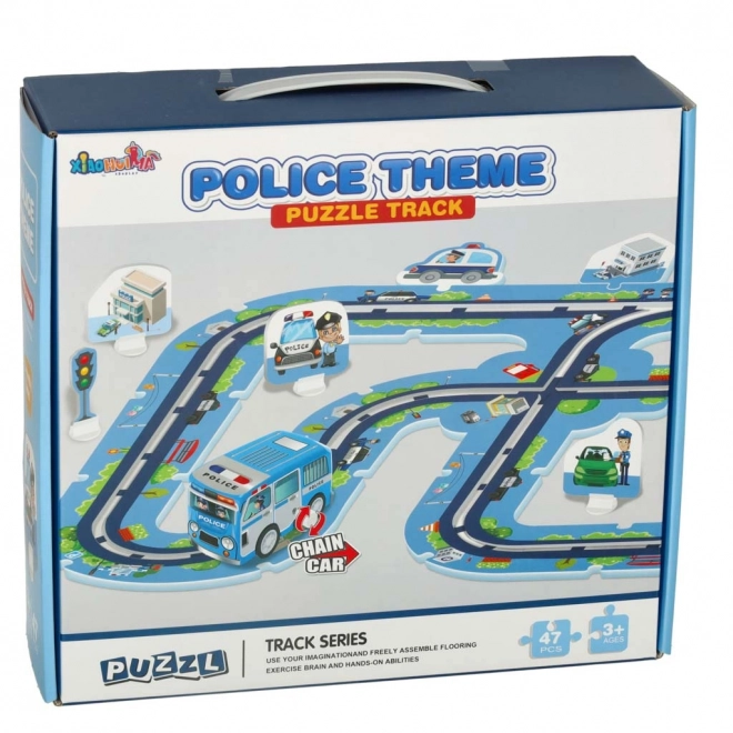 City Police Puzzle Track Set