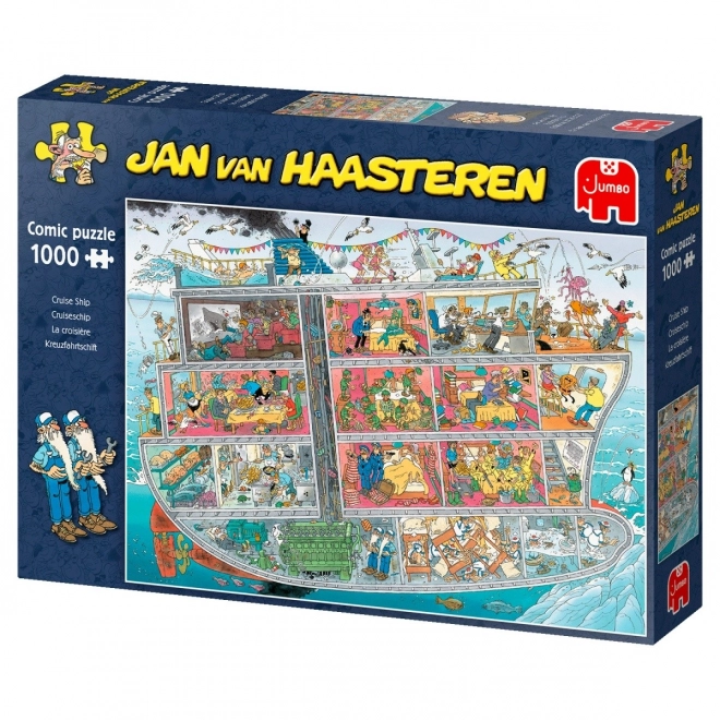 Puzzle Jan van Haasteren Cruise Ship 1000 Pieces