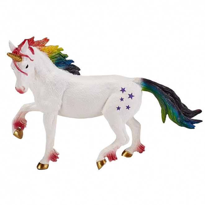 Rainbow unicorn figurine