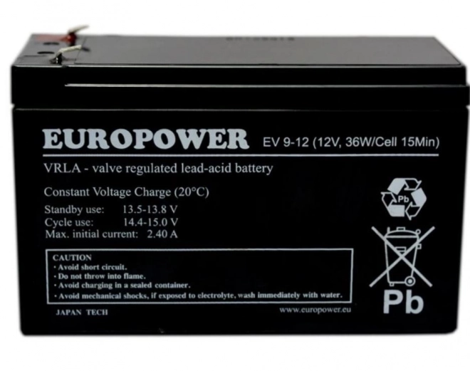 EV Battery 12V 9Ah