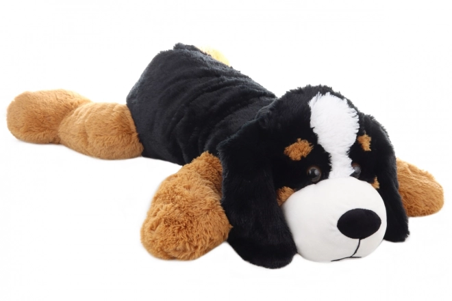 Large Plush Lying Dog