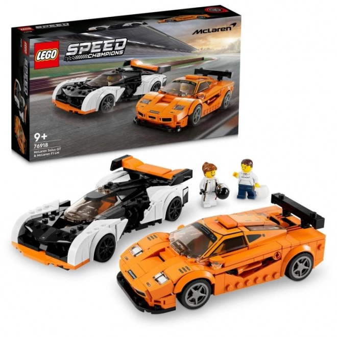 Lego Speed Champions McLaren Solus GT and McLaren F1 LM