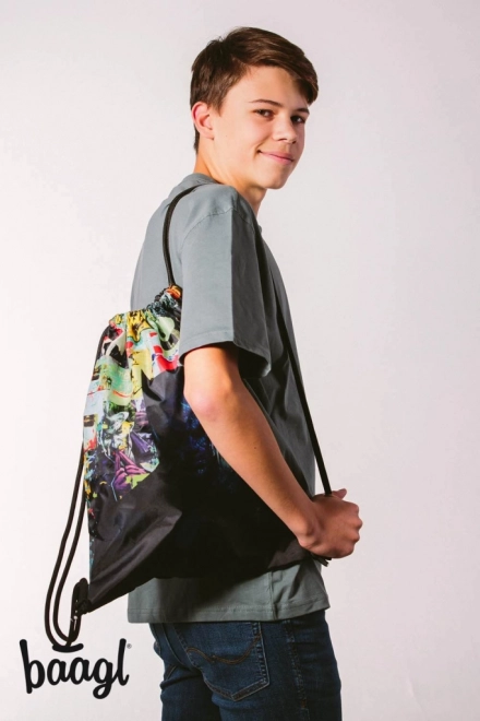 School Backpack Set Batman Comics