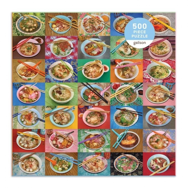 Noodle Variations Puzzle 500 Pieces