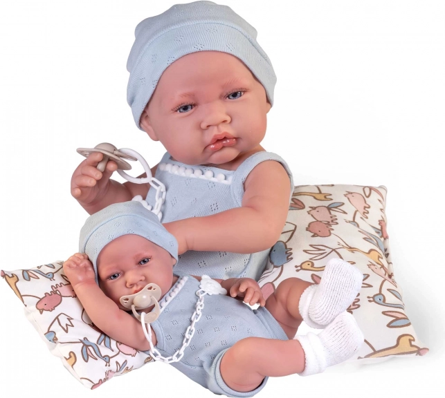 Poupée réaliste bébé Antonio Juan avec corps en vinyle complet 42 cm