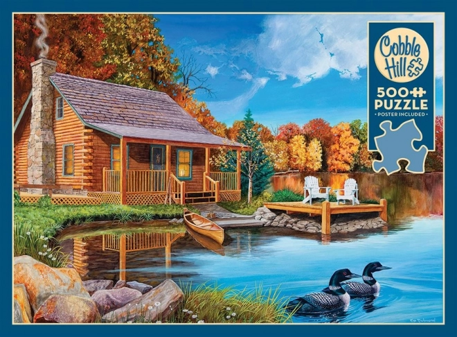 Cobble Hill Loon Lake Puzzle 500 Pieces