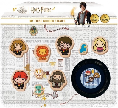 My First Stamps HARRY POTTER wooden set 9+1 with ink pad