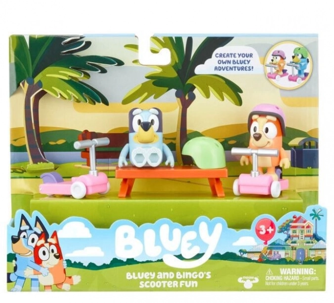 Bluey Scooter Riding Set