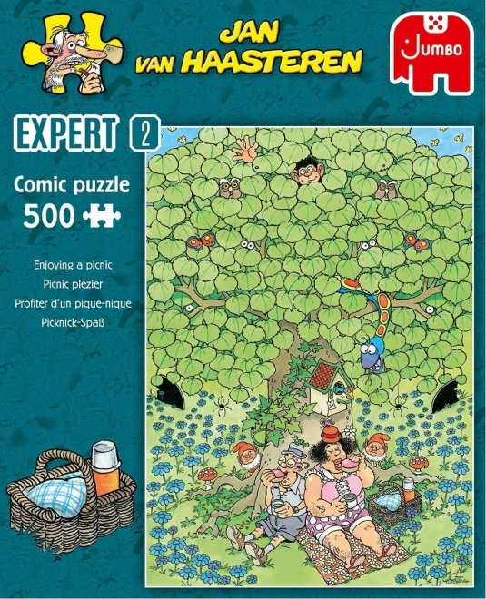 Jumbo Jan Van Haasteren Picnic Delight Puzzle 500 Pieces