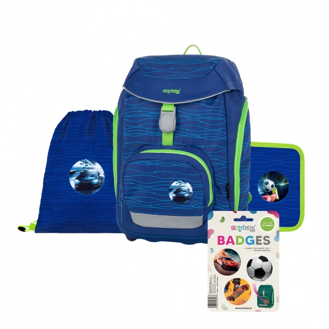 School Set OXY Sherpy Blue