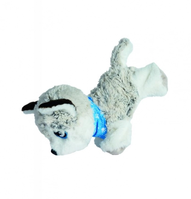 Interactive Happy Husky Plush Dog