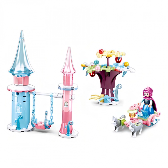 Winter Fairies Playground Set with Swing