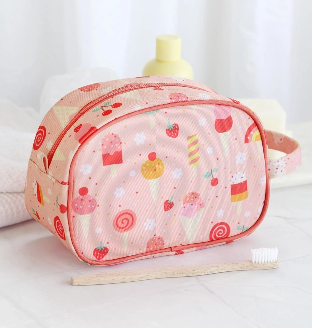 A Little Lovely Company toiletry bag - ice cream