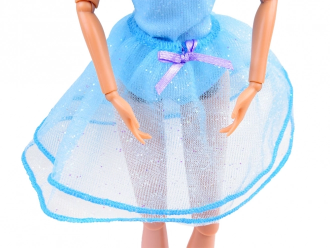 Anlily Dancing Doll in Blue Dress