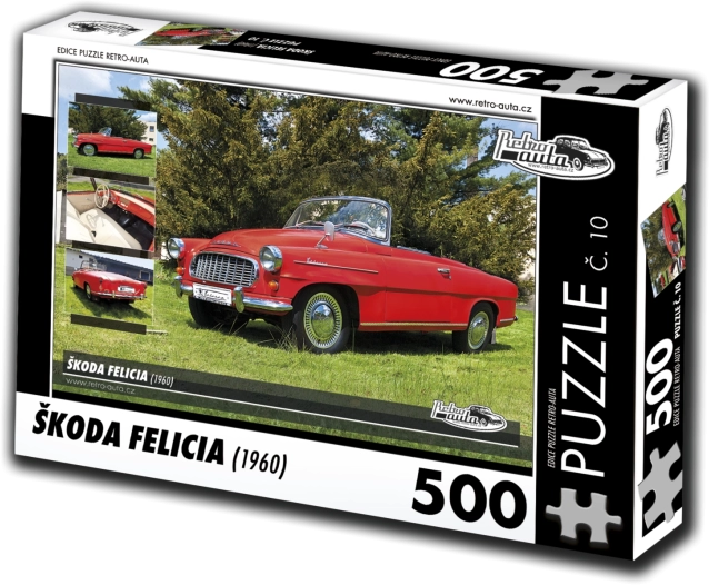 Sestavljanka Retro-avtomobili Škoda Felicia 1960 – 500 kosov