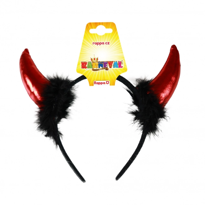 Devil Horns with Feathers