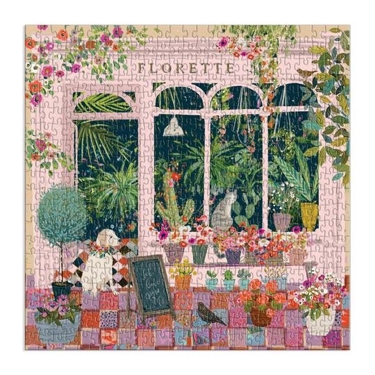 Galison floral shop jigsaw puzzle 500 Pieces