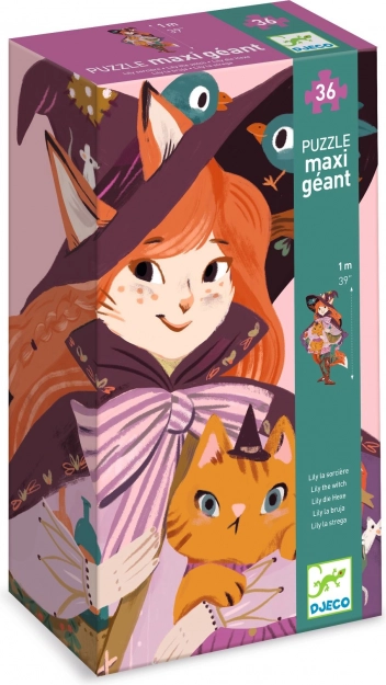 Giant Puzzle Witch Lily by Djeco