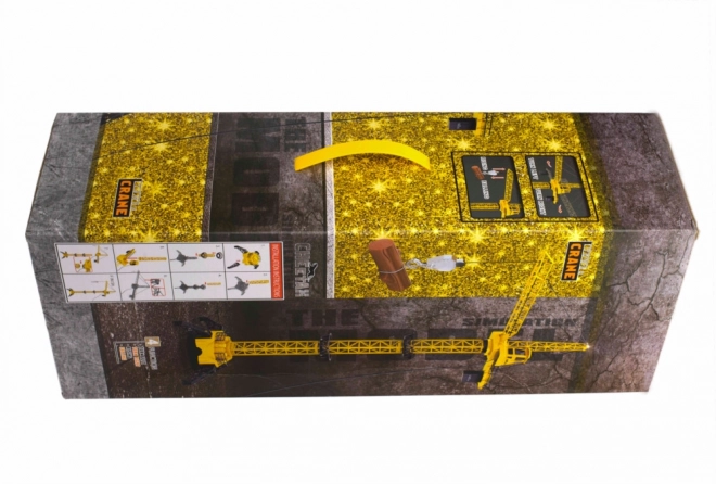 Remote Controlled Construction Crane with 4CH Hook 128cm