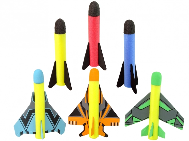 Foam Rocket Catapult Launcher Game