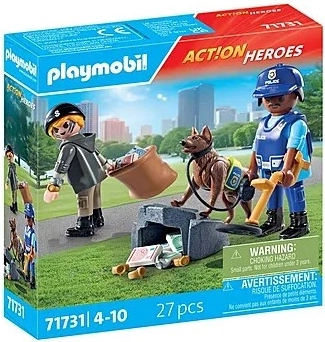 Playmobil Search with Police Dog