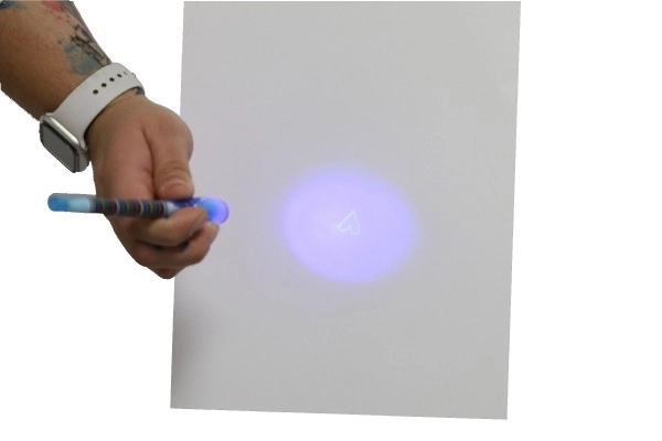 Secret Pen with Invisible Ink and UV Light