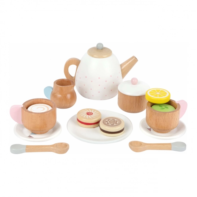 Small Foot Tea Set with Cookies