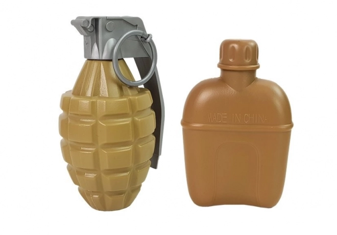 Military Toy Set with Pistols, Mask, Helmet and Sound Effects