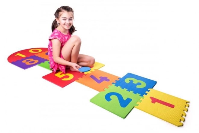 Foam Hopscotch Game