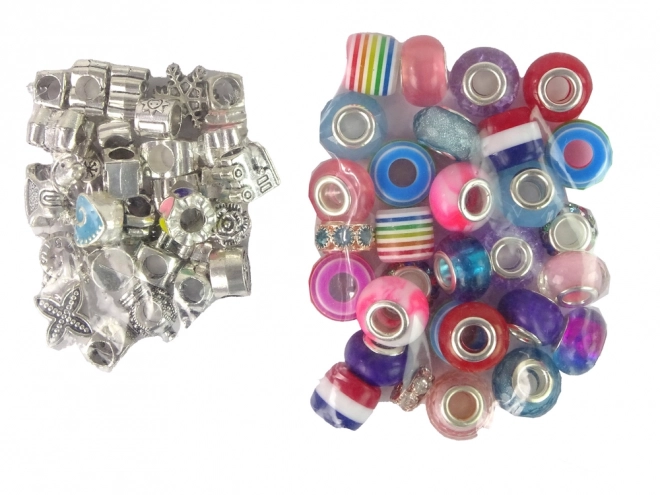 DIY Bracelet Making Set with 90 Beads