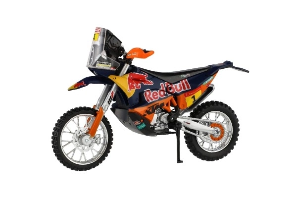 Bburago Red Bull KTM Rally Dakar Motorcycle Model