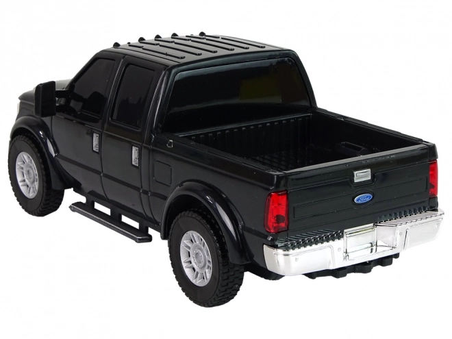 Black Ford F-350 Friction Drive Pickup