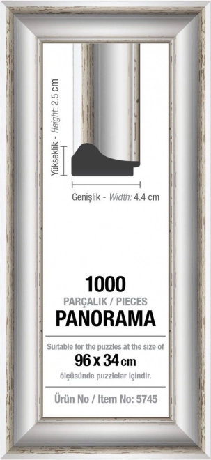 ART PUZZLE Rám na puzzle 96x34cm White (5745)