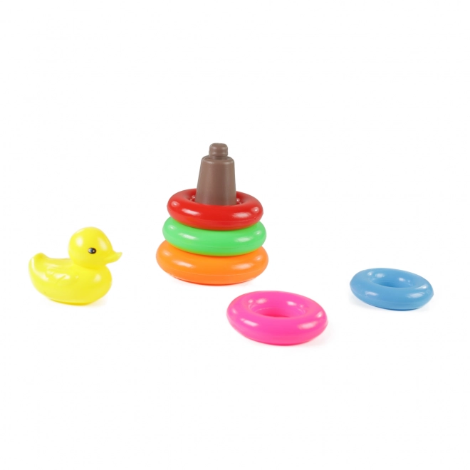 Colorful Duck Pyramid Toy