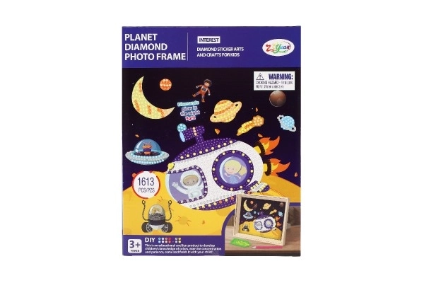 Creative Diamond Painting Kit Space with Adhesive Gems