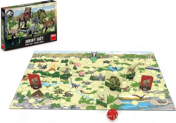 kinderbordspel Jurassic World van Dino