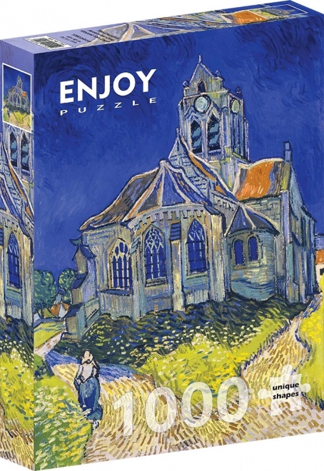 Enjoy Puzzle Vincent van Gogh: Church at Auvers-sur-Oise 1000 Pieces