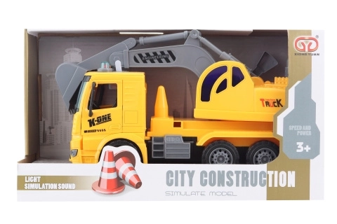 Battery Operated Toy Excavator