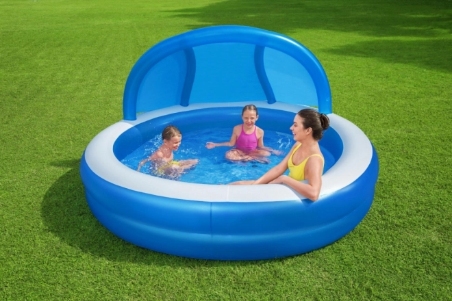 Family Inflatable Pool with Sunshade BESTWAY