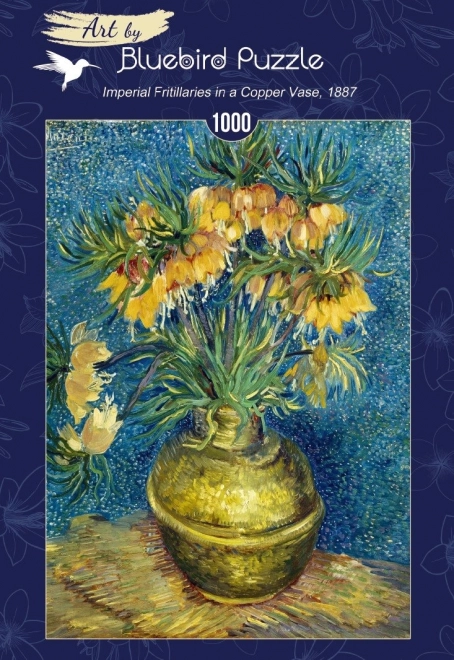 Bluebird Puzzle Crown Imperial in Copper Vase 1000 Pieces