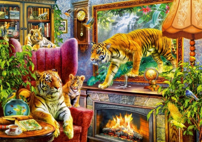 Bluebird Puzzle Tigers Come Alive 1000 Pieces